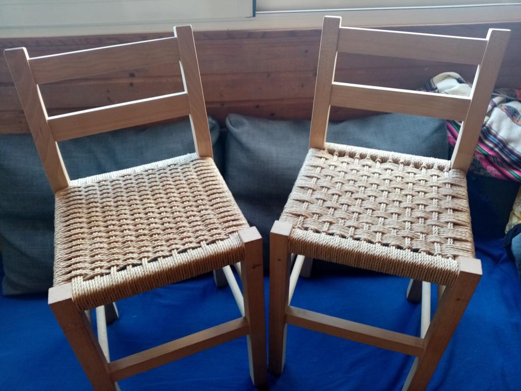 Chaises corde danoise